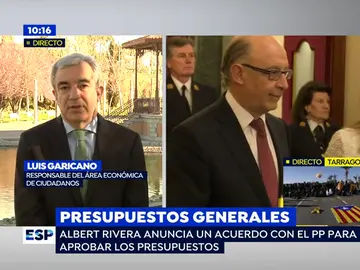 Luis Garicano, responsable del área económica de Ciudadanos Luis Garicano, responsable del área económica de Ciudadanos
