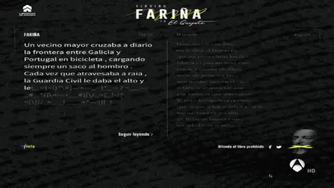 El juez ordena eliminar la web de los libreros que permitía leer fragmentos de 'Fariña' a través de 'El Quijote' El juez ordena eliminar la web de los libreros que permitía leer fragmentos de 'Fariña' a través de 'El Quijote'