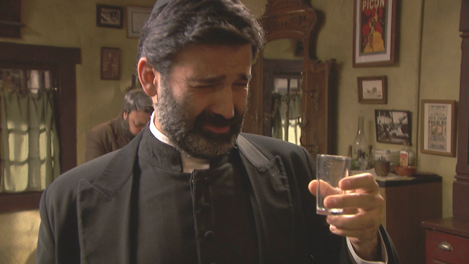  Don Berengario se da a la bebida al haber estropeado la Semana Santa