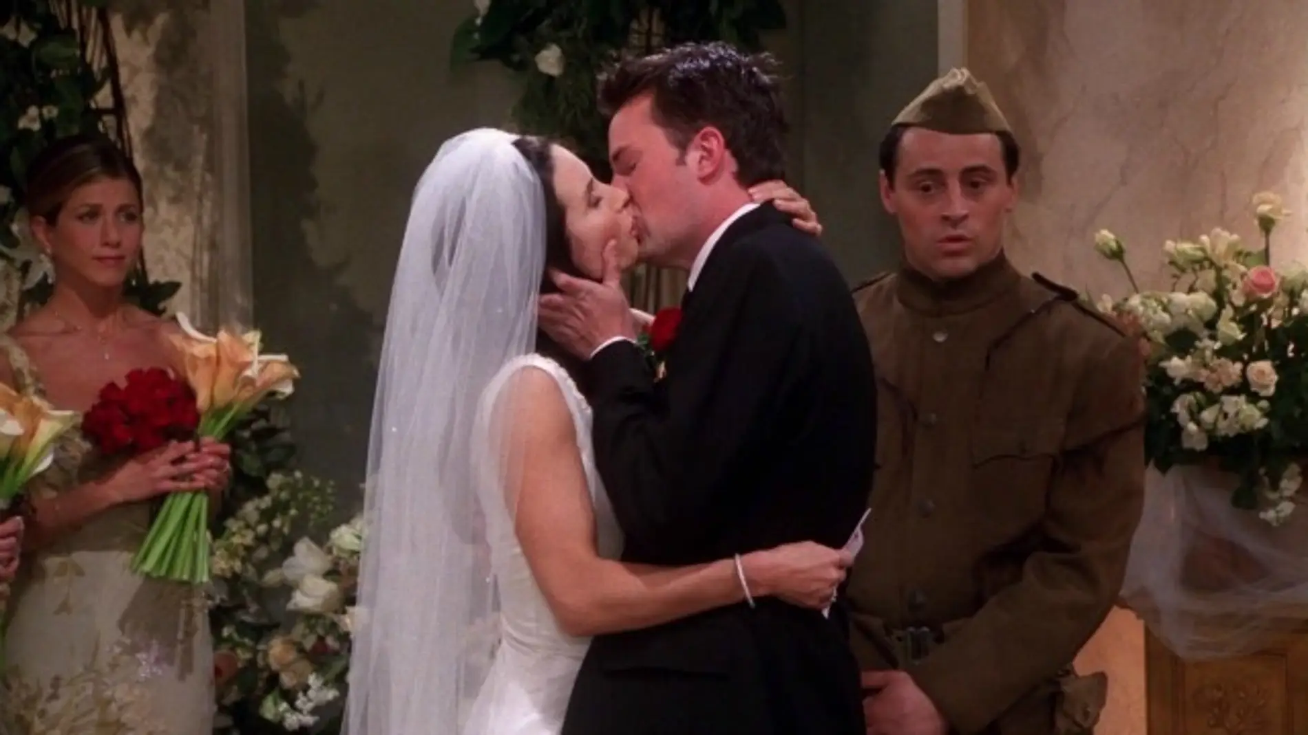 Chandler y Monica de 'Friends'