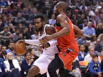 Ibaka, ante los Denver Nuggets Ibaka, ante los Denver Nuggets