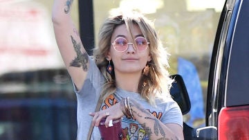 Paris Jackson presume de sobaco sudado