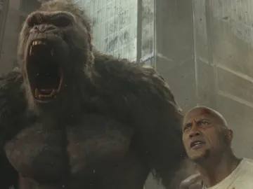 Dwayne Johnson en 'Rampage' Dwayne Johnson en 'Rampage'