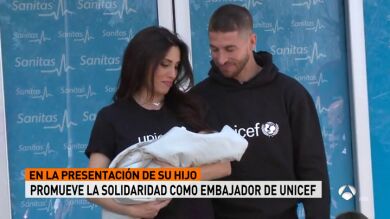 Ramos presenta a su tercer hijo y recuerda la labor de UNICEF con la infancia