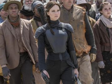 Katniss en 'Los Juegos del Hambre - Sinsajo'