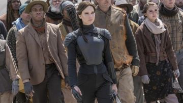 Katniss en 'Los Juegos del Hambre - Sinsajo'