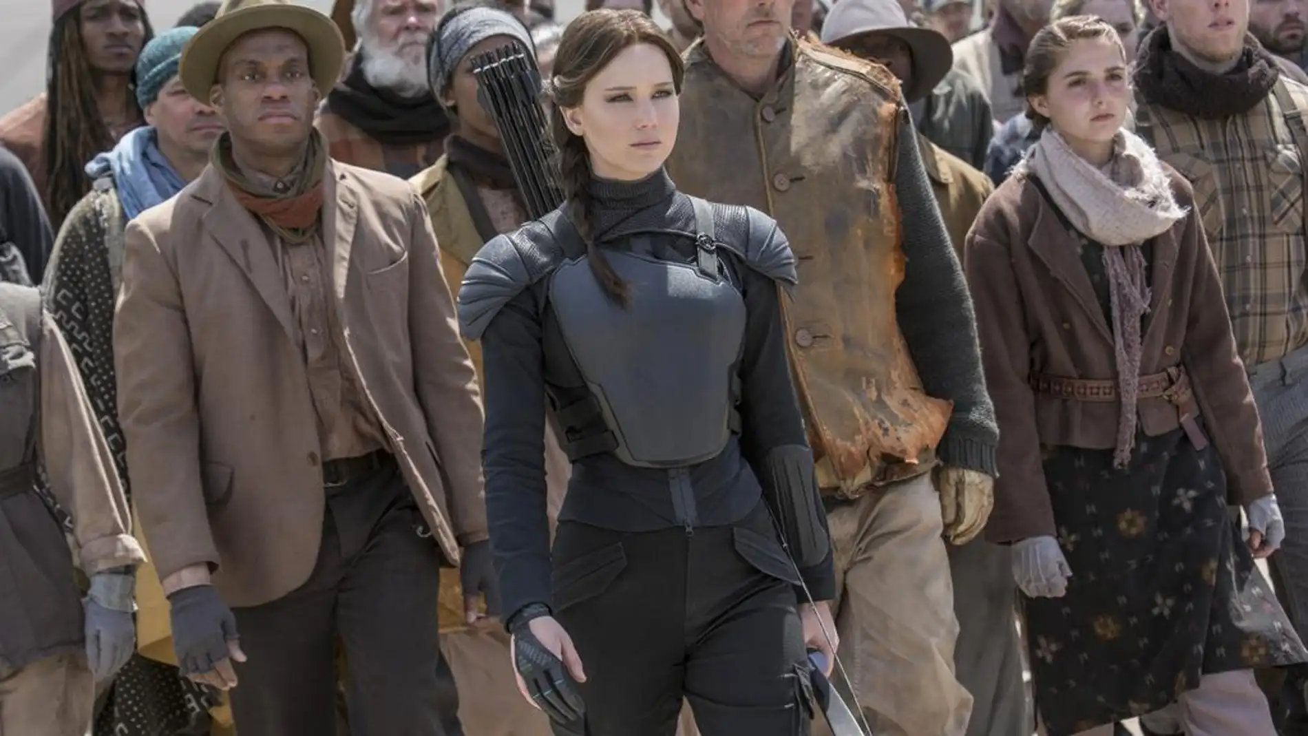 Katniss en 'Los Juegos del Hambre - Sinsajo'