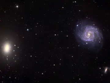 La extrana galaxia sin materia oscura La extrana galaxia sin materia oscura