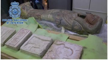 Detenido anticuario Barcelona por vender piezas robadas en Libia por el Daesh