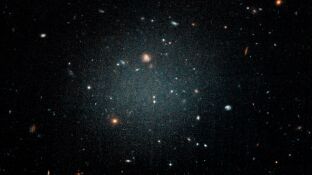 Imagen de archivo de una galaxia captada por el telescopio Hubble