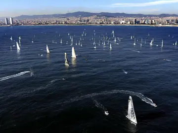 Suspendida la 'Barcelona World Race' Suspendida la 'Barcelona World Race'