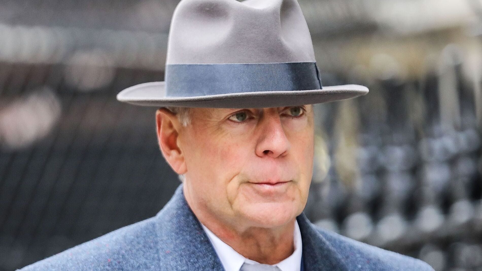 Bruce Willis en el rodaje de 'Motherless Brooklyn'