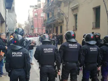 Manifestación por el incendio del Ateneu Popular de Sarrià Manifestación por el incendio del Ateneu Popular de Sarrià