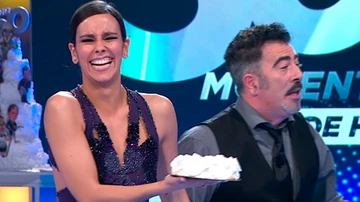 Cristina Pedroche hace estallar una divertida guerra de tartazos en &#39;Top 50&#39;