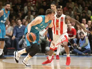 Doncic, ante el Estrella Roja Doncic, ante el Estrella Roja