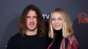 Carles Puyol y Vanesa Lorenzo