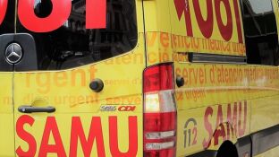 Ambulancia del Servicio de Atenci&oacute;n M&eacute;dica Urgente 061 de las Baleares