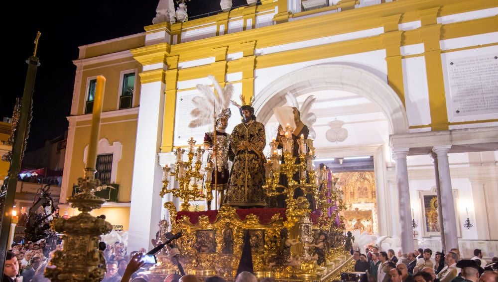 Jesús de la Sentencia en la Madrugá de Sevilla
