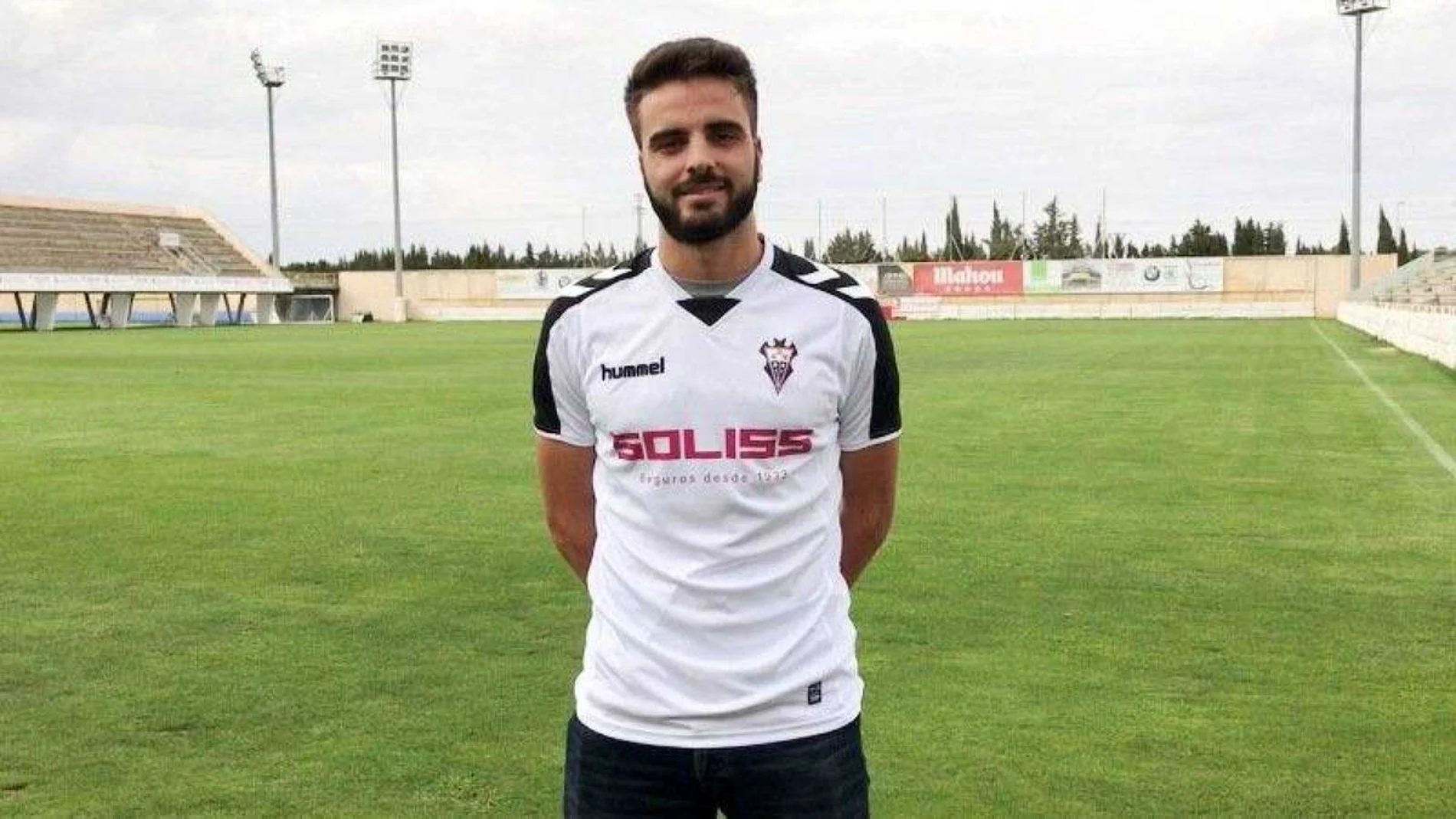 Pelayo Novo, jugador del Albacete Pelayo Novo, jugador del Albacete