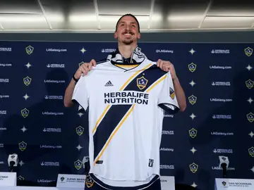 Ibrahimovic, jugador de los Galaxy Ibrahimovic, jugador de los Galaxy