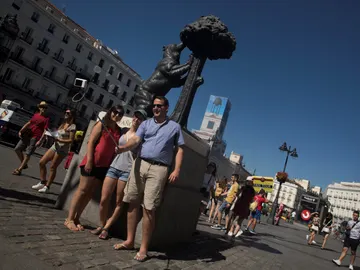 Turistas en Madrid Turistas en Madrid