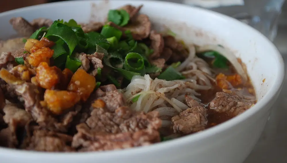 Nam Tok, un plato no apto para estómagos débiles.