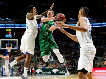 El Real Madrid, ante Unicaja El Real Madrid, ante Unicaja