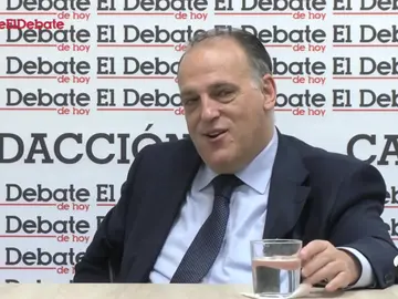 Javier Tebas, sobre la final de Copa: "Se debería aplicar el 155 en el Wanda Metropolitano" Javier Tebas, sobre la final de Copa: "Se debería aplicar el 155 en el Wanda Metropolitano"