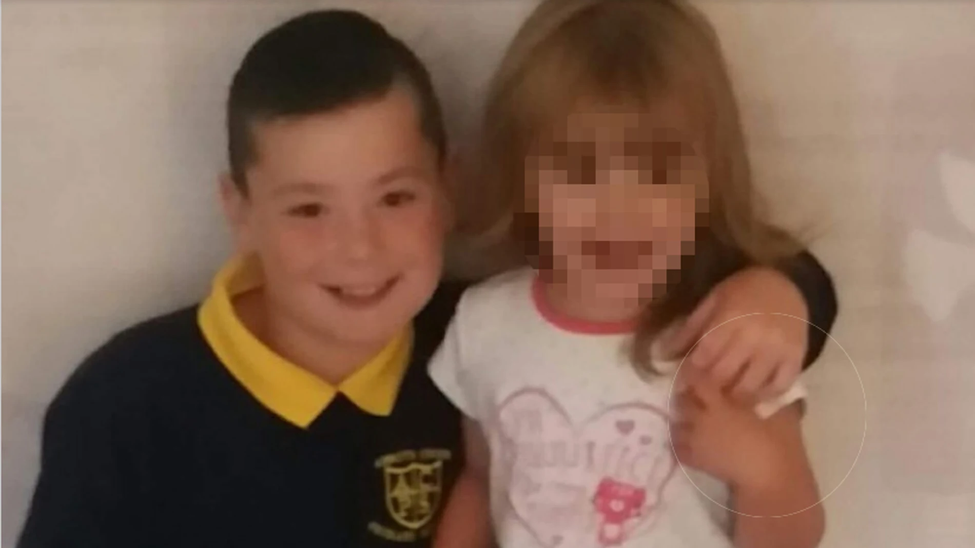 Foto compartida por amigos de la familia del pequeño Carter Foto compartida por amigos de la familia del pequeño Carter