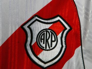 Imagen de archivo del escudo de River Plate