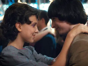 Eleven y Mike en 'Stranger Things' Eleven y Mike en 'Stranger Things'