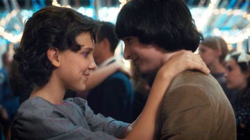 Eleven y Mike en 'Stranger Things'