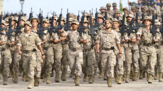 Imagen del ej&eacute;rcito espa&ntilde;ol
