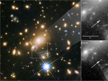 Hubble descubre la estrella más lejana jamás vista