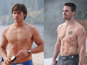 Protagonistas de 'Smallville' y 'Arrow'