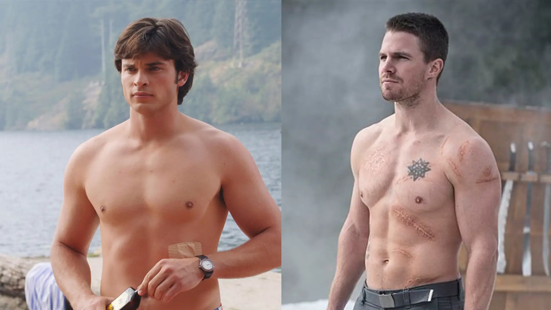 Protagonistas de 'Smallville' y 'Arrow'