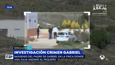 El padre de Gabriel visita la finca donde Ana Julia asesinó al pequeño 