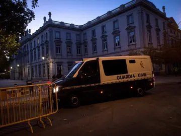 Vista general de la Audiencia Nacional. Vista general de la Audiencia Nacional.