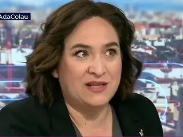 Ada Colau, en Espejo Público Ada Colau, en Espejo Público