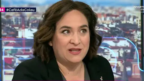 Ada Colau, en Espejo Público Ada Colau, en Espejo Público