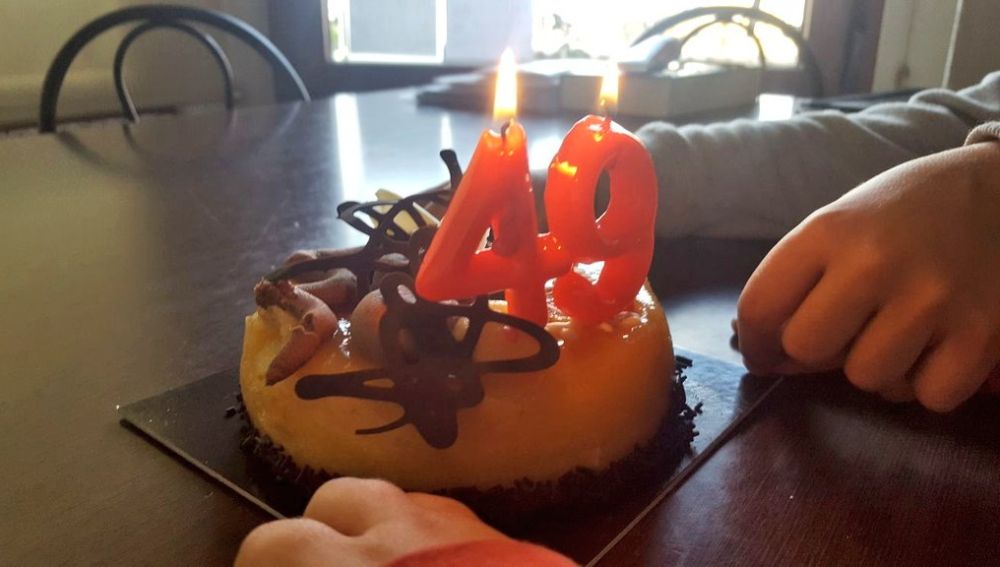 Foto de tarta de cumpleaños de Junqueras
