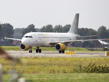 Un avión de Vueling Un avión de Vueling