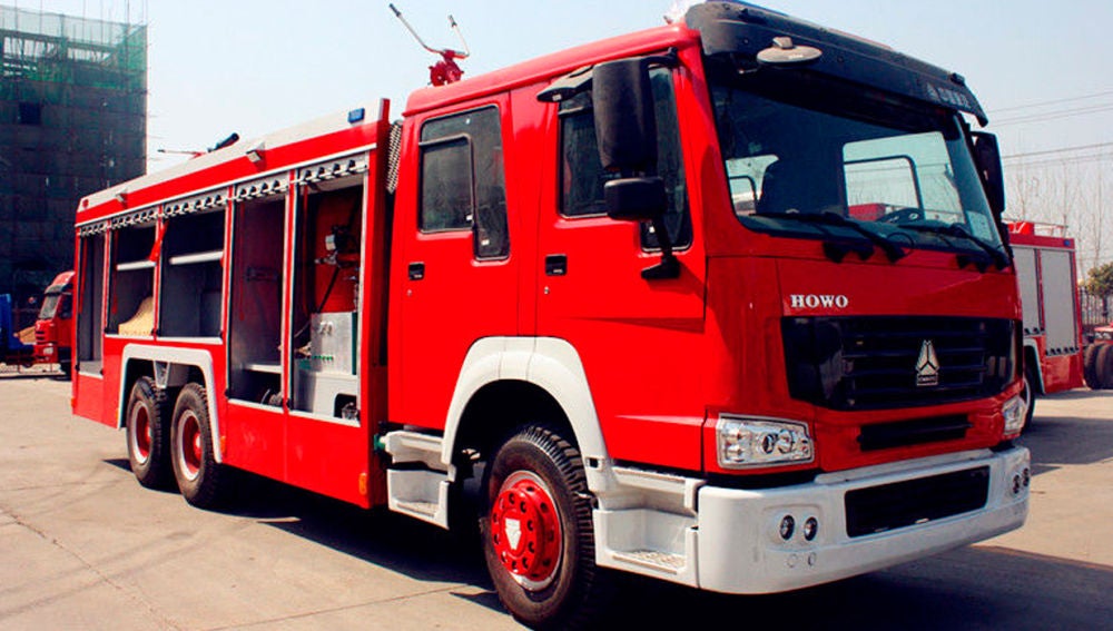Camión de bomberos en China