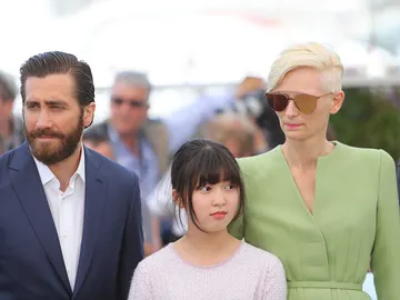 El reparto de 'Okja' en la pasada edición del Festival de Cannes El reparto de 'Okja' en la pasada edición del Festival de Cannes