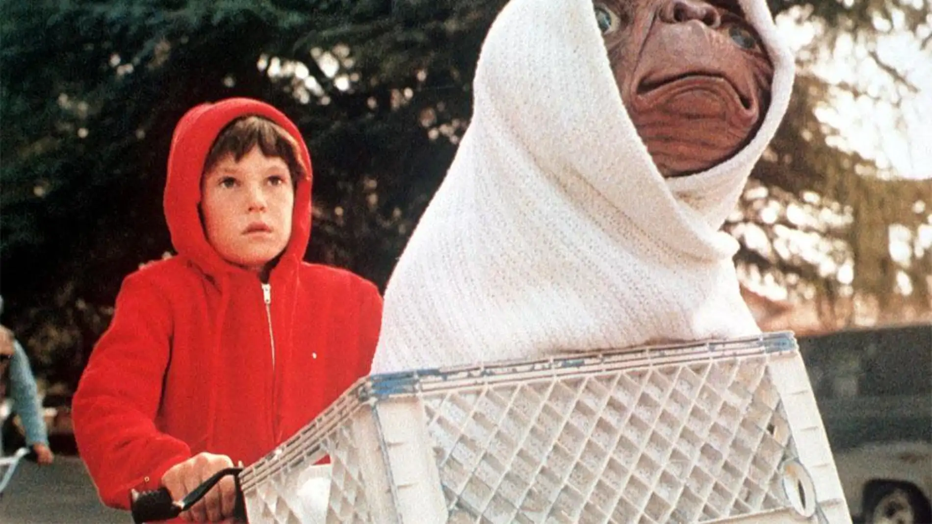 Fotograma de la película E.T. , el extraterrestre 