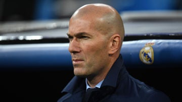 Zidane, durante el partido ante la Juventus