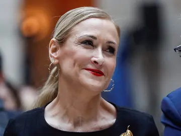 Cristina Cifuentes en un acto de la AVT Cristina Cifuentes en un acto de la AVT