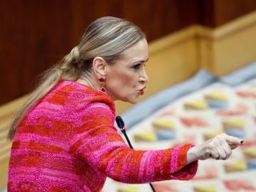 Cristina Cifuentes en la Asamblea de la Comunidad de Madrid