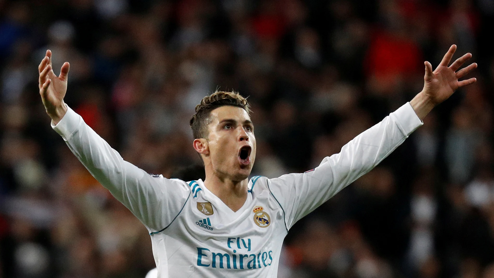 Cristiano Ronaldo celebra su gol ante la Juventus