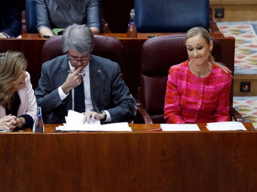 Cristina Cifuentes en la Asamblea de Madrid